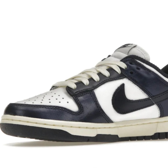 Women Nike Dunk Low Premium 'Vintage Navy' - Picture 1 of 8